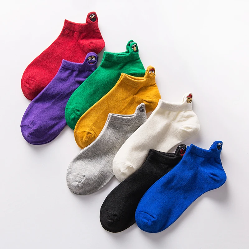 5 Pairs cotton ankle women socks Korean style lovely thin fashion short happy kawaii funny crew color summer boat socks women
5 Pairs cotton ankle women socks Korean style lovely thin fashion short happy kawaii funny crew color summer boat socks women