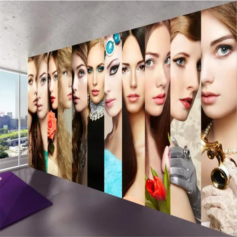beibehang Wallpaper Mural Custom Living Room Bedroom Make-up Cosmetic Makeup Board Cosmetic Store Mural Background
beibehang Wallpaper Mural Custom Living Room Bedroom Make-up Cosmetic Makeup Board Cosmetic Store Mural Background