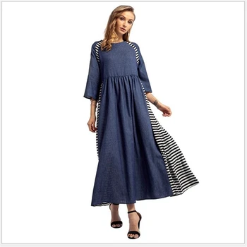 Spring Fashion Women's Dress Muslim Kaftan Half Shell Maxi Dress Moroccan Clothes Islamic Abaya Party Casual Dress Robe G306
Spring Fashion Women's Dress Muslim Kaftan Half Shell Maxi Dress Moroccan Clothes Islamic Abaya Party Casual Dress Robe G306