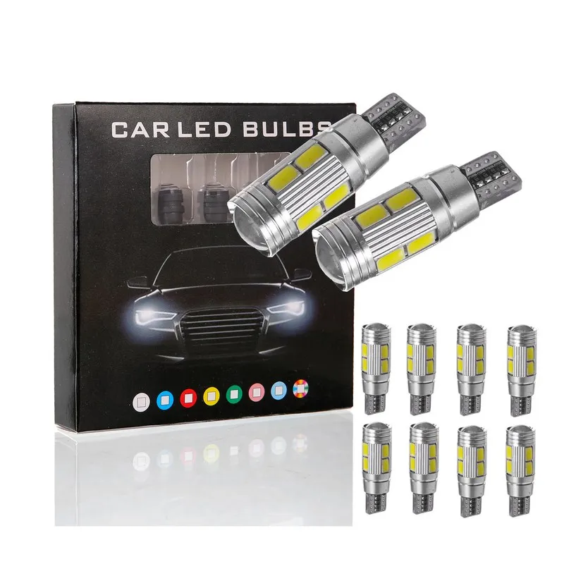 10PCS Car LED Light Bulbs 3 Color LED Lamp 5630 5730 High Power Chips Auto LED Light Bulbs 194 W5W 450LM LED Light Car
10PCS Car LED Light Bulbs 3 Color LED Lamp 5630 5730 High Power Chips Auto LED Light Bulbs 194 W5W 450LM LED Light Car