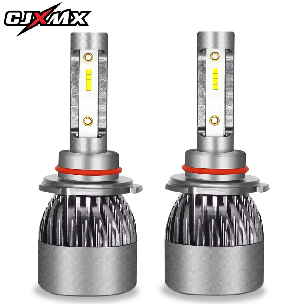 CJXMX 2Pcs LED Car Headllight Bulb H4 H7 LED Lights CSP Chip 10000LM 70W H1 H11 HB3 HB4 9005 9006 9012 Auto Headlamp Lamps 6500K
CJXMX 2Pcs LED Car Headllight Bulb H4 H7 LED Lights CSP Chip 10000LM 70W H1 H11 HB3 HB4 9005 9006 9012 Auto Headlamp Lamps 6500K