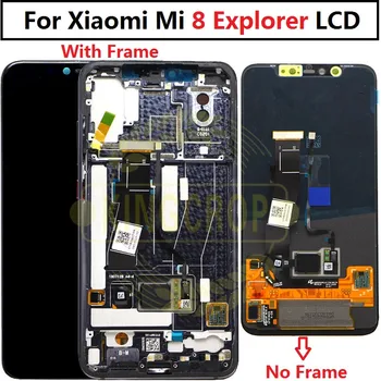 Super Amoled LCD Screen For Xiaomi Mi8 Explorer LCD Display Digitizer Touch Screen with frame Xiaomi mi 8 pro LCD mi8Explorer
Super Amoled LCD Screen For Xiaomi Mi8 Explorer LCD Display Digitizer Touch Screen with frame Xiaomi mi 8 pro LCD mi8Explorer
