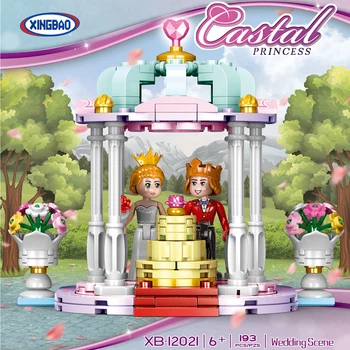 Xingbao 12021 Girls Friends Series 193PCS Wedding Scene Building Blocks Prince Married Princess Bricks Girls Toys Wedding Models
Xingbao 12021 Girls Friends Series 193PCS Wedding Scene Building Blocks Prince Married Princess Bricks Girls Toys Wedding Models