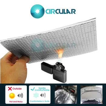 Car Firewall Ceiling Door Aluminum Foil Automotive Firewall Sound Deadener Heat Insulation Deadenin 50cmx30cm 19.7''x11.8''
Car Firewall Ceiling Door Aluminum Foil Automotive Firewall Sound Deadener Heat Insulation Deadenin 50cmx30cm 19.7''x11.8''