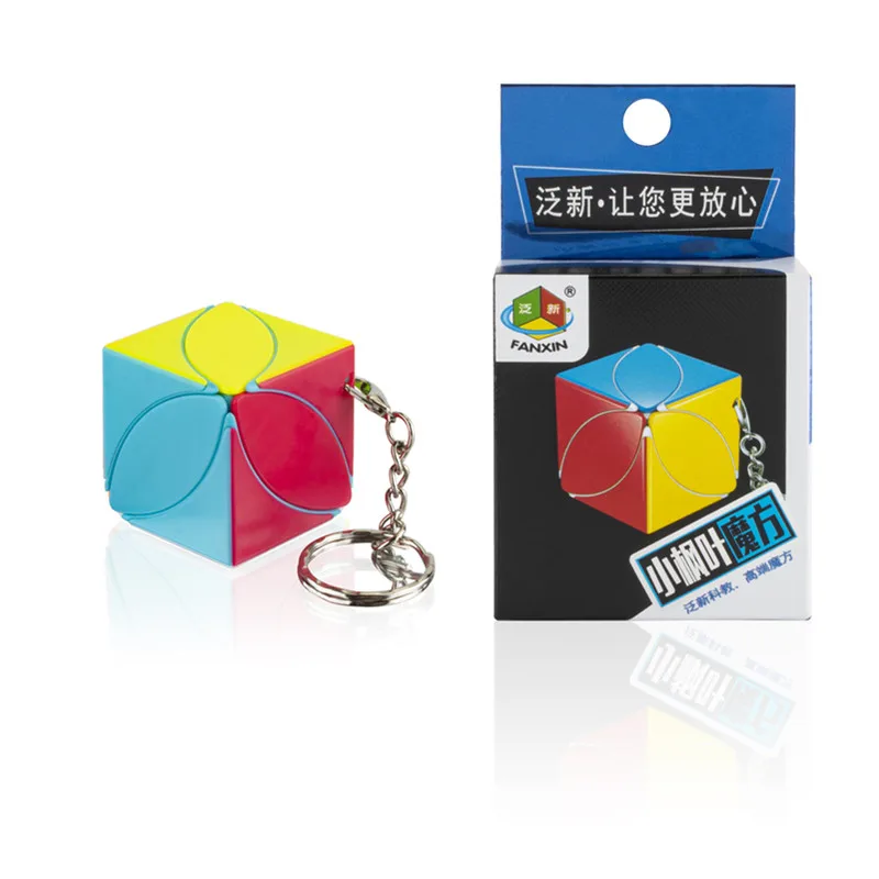 FanXin Mini 3.5cm Ivy Cube Leaf Line Magic Cube Key Ring Keyfobs Fob Keychain Stickerless Puzzle Toy Brithday Safe ABS
FanXin Mini 3.5cm Ivy Cube Leaf Line Magic Cube Key Ring Keyfobs Fob Keychain Stickerless Puzzle Toy Brithday Safe ABS