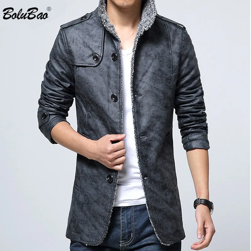 BOLUBAO Winter Men Faux Leather Coats Mens Brand Casual Fashion PU Leather Jacket Plus Velvet Thickening Leather Jackets Male
BOLUBAO Winter Men Faux Leather Coats Mens Brand Casual Fashion PU Leather Jacket Plus Velvet Thickening Leather Jackets Male