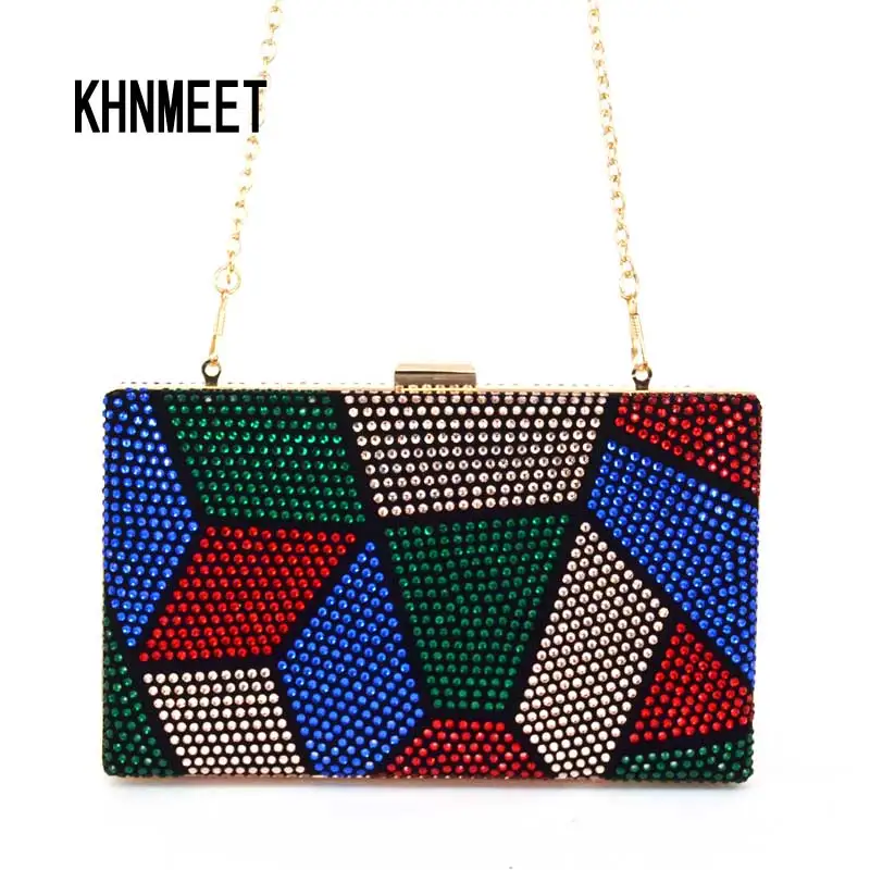 Multi color Purse Crystal mini wedding party clutch evening bag handbag Wristlets women's shoulder bag with Chain Clutch Bag 817
Multi color Purse Crystal mini wedding party clutch evening bag handbag Wristlets women's shoulder bag with Chain Clutch Bag 817
