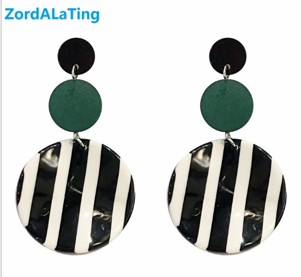 2019 fashion s925 silver needle plastic stripe vintage long earrings for women personality web celebrity pendientes bijoux
2019 fashion s925 silver needle plastic stripe vintage long earrings for women personality web celebrity pendientes bijoux