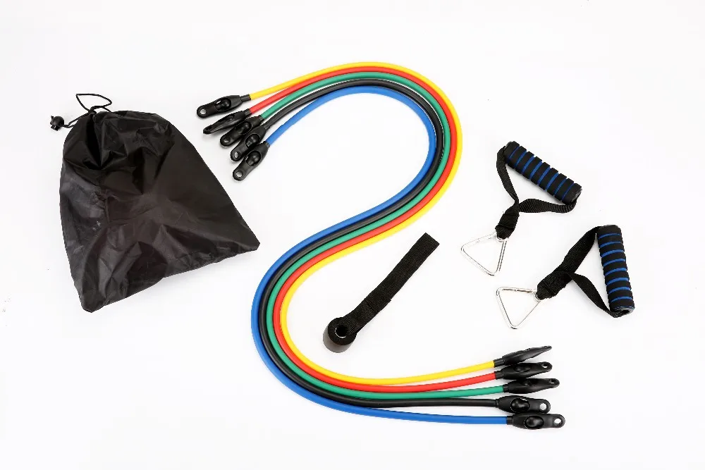 FBA New style 11pcs Latex Resistance Bands Set Resistance Tube with plastic heads 400 sets yoga workout free shipping
FBA New style 11pcs Latex Resistance Bands Set Resistance Tube with plastic heads 400 sets yoga workout free shipping