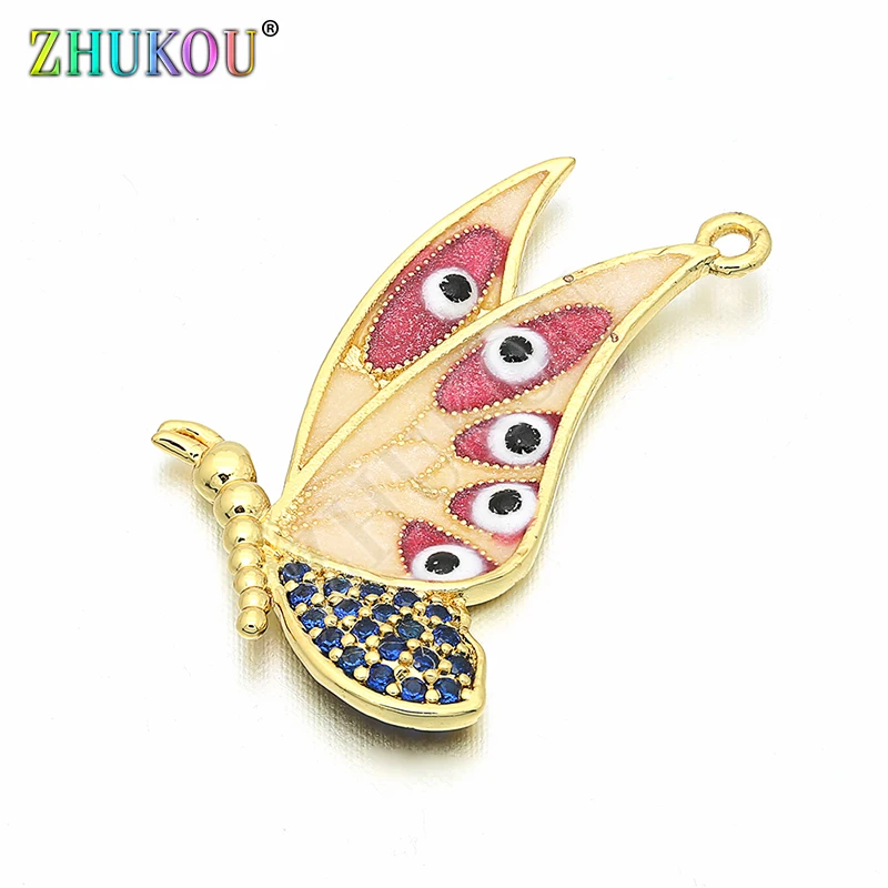15*24mm Micro Pave CZ Butterfly Charms Pendants Diy Jewelry Accessories Making, Hole: 1mm, Model: VD216
15*24mm Micro Pave CZ Butterfly Charms Pendants Diy Jewelry Accessories Making, Hole: 1mm, Model: VD216