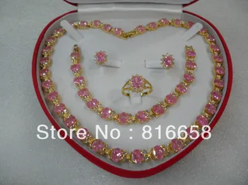 Free shipping@@MOTHERS' DAY GIFT PINK NOBLEST CRYSTAL NECKLACE BRACELET EARRING SET + box
Free shipping@@MOTHERS' DAY GIFT PINK NOBLEST CRYSTAL NECKLACE BRACELET EARRING SET + box