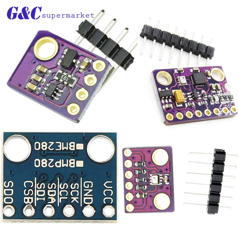 I2C/SPI BMP280 3.3 Digital Barometric Pressure Altitude Sensor High Precision Atmospheric Module for arduino Replace BME280
I2C/SPI BMP280 3.3 Digital Barometric Pressure Altitude Sensor High Precision Atmospheric Module for arduino Replace BME280