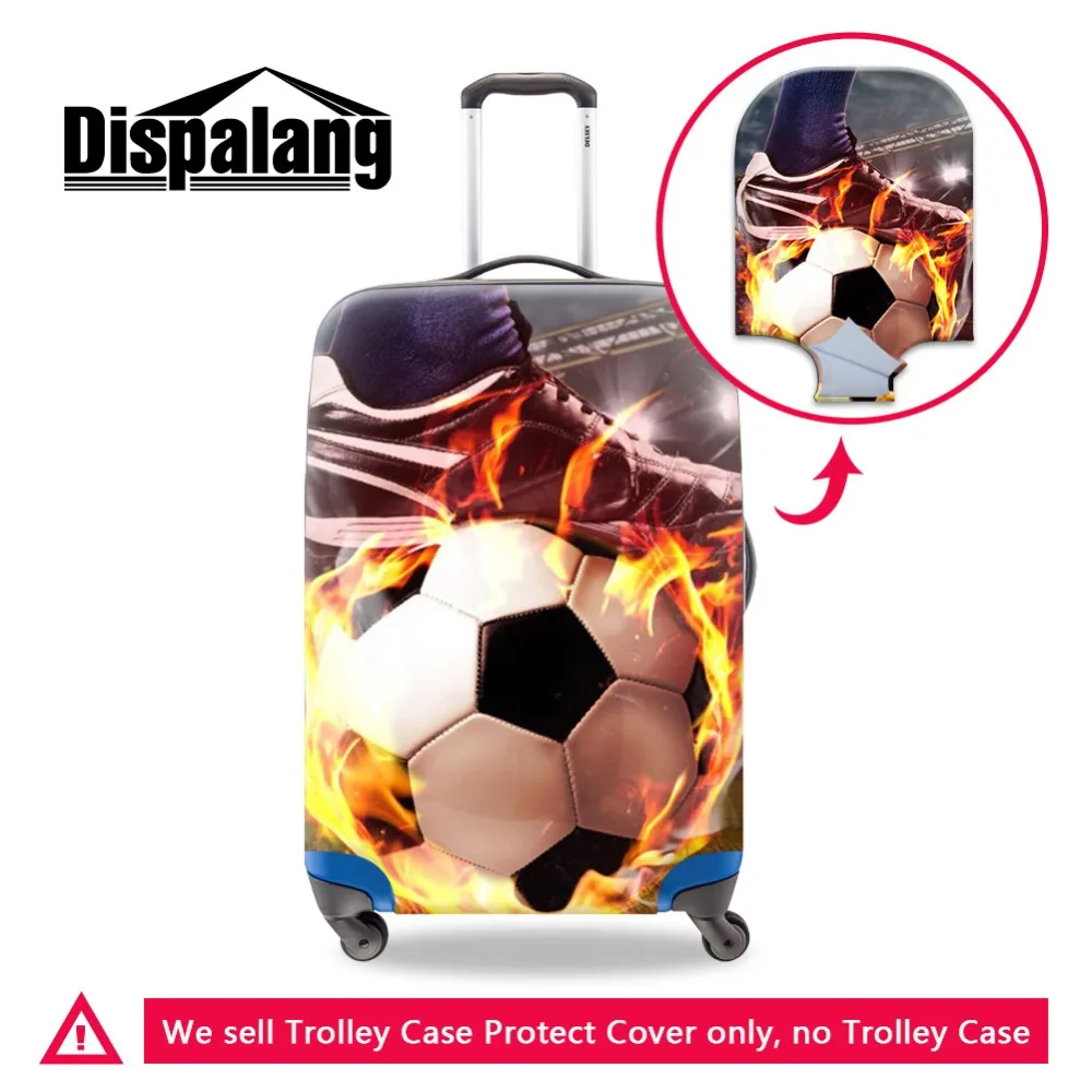 Dispalang Most Popular Luggage Compartment Cover for Tourist Print Footballl Patterns on Travel Suitcase Covers Drop Shipping
Dispalang Most Popular Luggage Compartment Cover for Tourist Print Footballl Patterns on Travel Suitcase Covers Drop Shipping