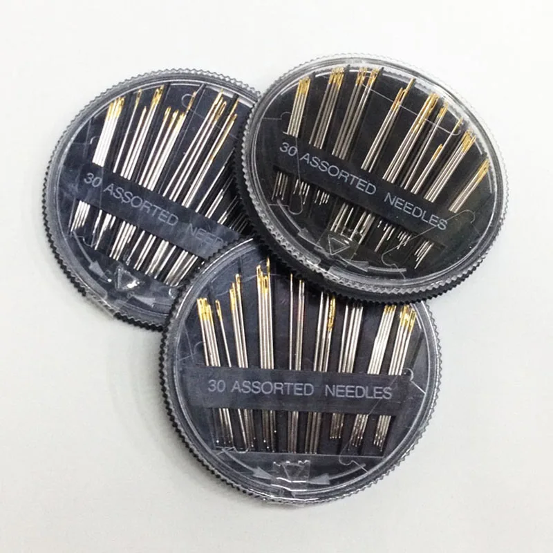 Hot Selling 1 Box Of 30pcs Assorted Hand Sewing Needles Embroidery Mending Craft Quilt Sew Case
Hot Selling 1 Box Of 30pcs Assorted Hand Sewing Needles Embroidery Mending Craft Quilt Sew Case