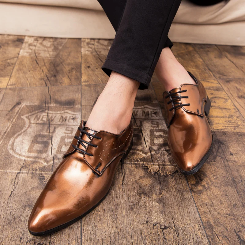 Thestron Male Dress Shoes Social Men Shoes Luxury Brand Golden Wine Red Blue Black Formal Shoes Men Toe Office Footwear Quality
Thestron Male Dress Shoes Social Men Shoes Luxury Brand Golden Wine Red Blue Black Formal Shoes Men Toe Office Footwear Quality