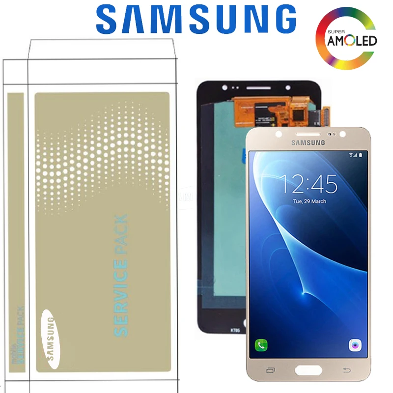 Original 5.2'' Super AMOLED LCD For Samsung Galaxy J5 2016 LCD Display J510 J510F J510FN J510M Touch Screen Replacement Parts
Original 5.2'' Super AMOLED LCD For Samsung Galaxy J5 2016 LCD Display J510 J510F J510FN J510M Touch Screen Replacement Parts