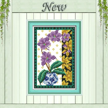 purple Flowers orchid decor painting counted printed on canvas DMC 11CT 14CT Chinese Cross Stitch kits needlework Set embroidery
purple Flowers orchid decor painting counted printed on canvas DMC 11CT 14CT Chinese Cross Stitch kits needlework Set embroidery