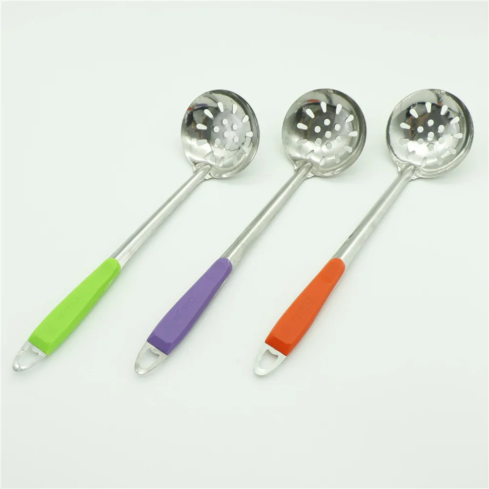 1PCS 3Colors Soup Spoon Colander Long Handle Porridge Spoon With Filter Strainer Kitchen Cooking Tool
1PCS 3Colors Soup Spoon Colander Long Handle Porridge Spoon With Filter Strainer Kitchen Cooking Tool