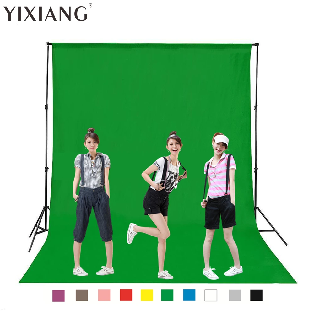 YIXIANG Free tax to Russia 160 X 1 2 3 4 5M Green screen cotton Muslin background Photography backdrop lighting studio Chromakey
YIXIANG Free tax to Russia 160 X 1 2 3 4 5M Green screen cotton Muslin background Photography backdrop lighting studio Chromakey