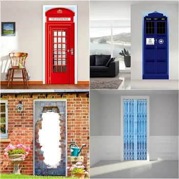 3D Self-adhesive Door Stickers Wall Stickers Innovative Wooden Door Renovation DIY Mural Home Door Wall Decoration Wall Art
3D Self-adhesive Door Stickers Wall Stickers Innovative Wooden Door Renovation DIY Mural Home Door Wall Decoration Wall Art