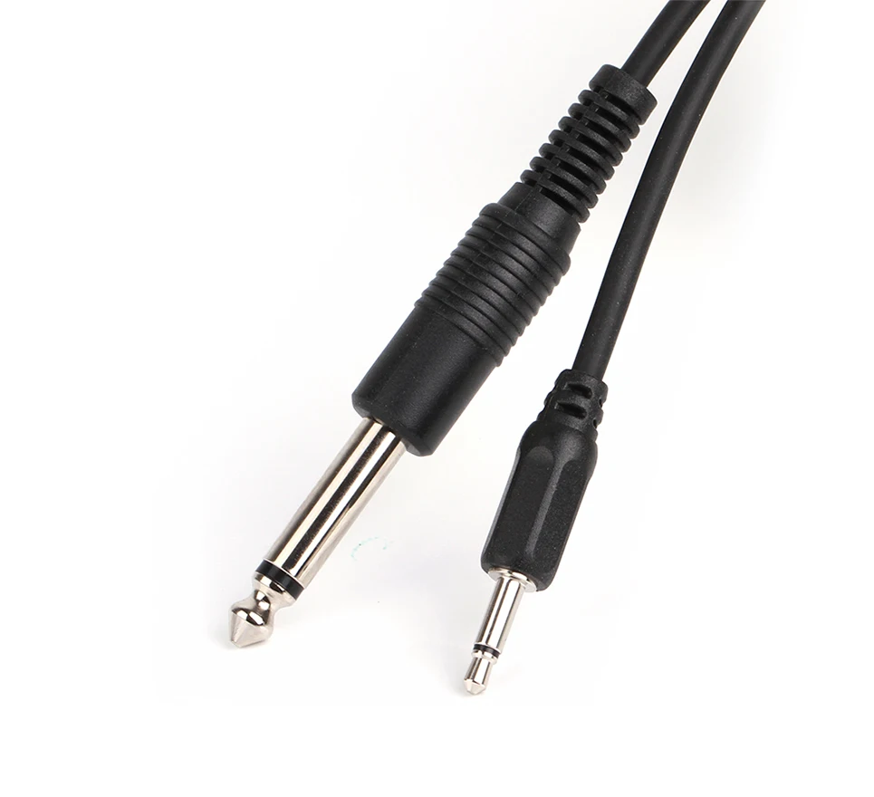 Choseal QS3012 3.5mm jack to 6.35mm jack Adapter Aux Cable Stereo Audio Cable fo Mixer Amplifier CD Player Speaker (1)