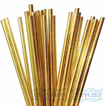 500pcs Solid Gold Foil Paper Straws for Wedding Baby Shower Party Decor Supply Choose Colors Paper Straws Wholesale
500pcs Solid Gold Foil Paper Straws for Wedding Baby Shower Party Decor Supply Choose Colors Paper Straws Wholesale