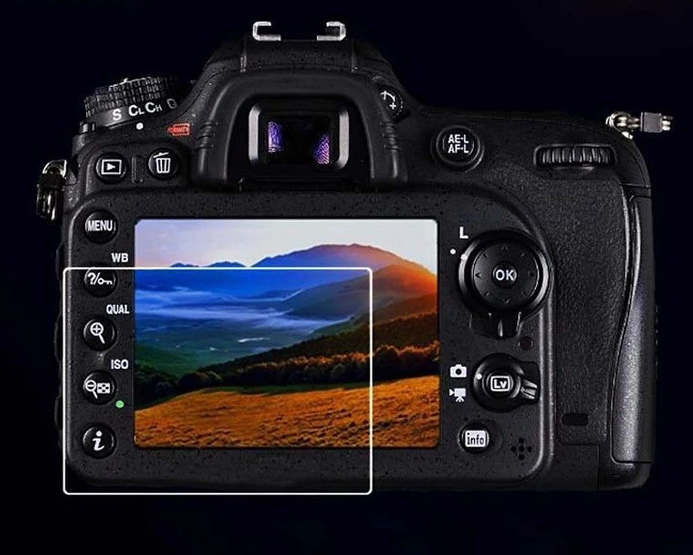 Закаленное стекло для экрана Deerekin 9H HD 2.5D Защитная пленка Canon EOS 750D/760D/650D/80D/70D/700D/7D Mark