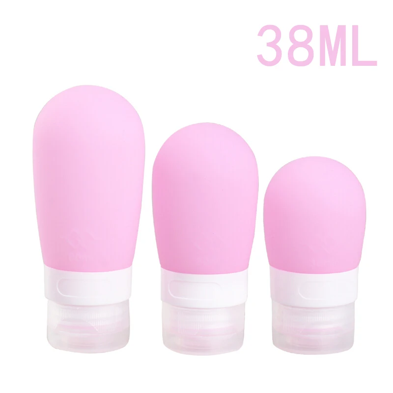 New 1PC 38ml Empty Silicone Travel Packing Press Bottle For Lotion Shampoo Bath Container Portable Squeezable Refillable Bottle
New 1PC 38ml Empty Silicone Travel Packing Press Bottle For Lotion Shampoo Bath Container Portable Squeezable Refillable Bottle