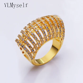 New Style Elegant Unique hollow Design female Ring in Gold/White Color Trendy Zircon women's rings for party Costume Jewellery
New Style Elegant Unique hollow Design female Ring in Gold/White Color Trendy Zircon women's rings for party Costume Jewellery