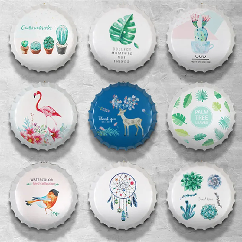 Beer Bottle Cap Vintage Tin Sign Bar Pub Cafe Home Wall Decor Nordic Plant Flamingo Plates Metal Art Poster Metal Round Plaques
Beer Bottle Cap Vintage Tin Sign Bar Pub Cafe Home Wall Decor Nordic Plant Flamingo Plates Metal Art Poster Metal Round Plaques