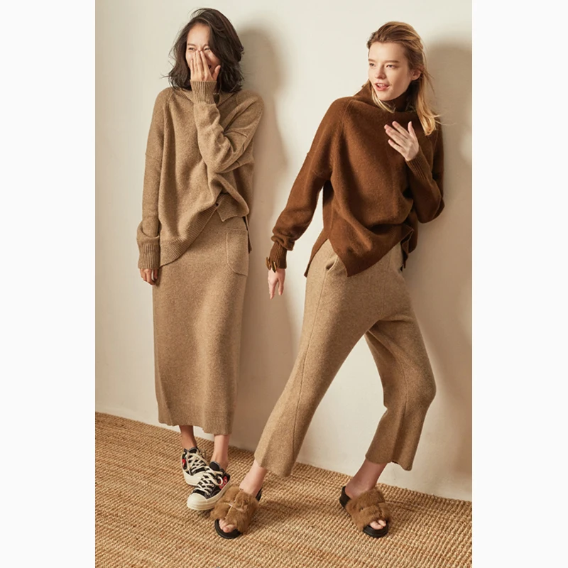 Cashmere Sweater Women Autumn Winter Loose Turtleneck Jumper Pullover Knitting Jersey For Female Elegant Winter Sweaters Women
Cashmere Sweater Women Autumn Winter Loose Turtleneck Jumper Pullover Knitting Jersey For Female Elegant Winter Sweaters Women