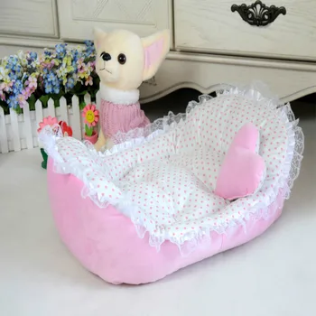 55*45cm Dog Bed Princess Style Lace Dot Cats Dogs Beds Pet Sleeping Mat Pets Mats Pink/Blue Nest 2019 New Fashion
55*45cm Dog Bed Princess Style Lace Dot Cats Dogs Beds Pet Sleeping Mat Pets Mats Pink/Blue Nest 2019 New Fashion