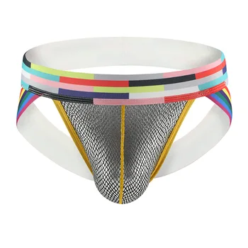 Men's Sexy Underwear Shiny Jockstrap Lingerie Thongs G Strings Low Waist U Convex Open Butt Pouch Nightclub Underpants Panties
Men's Sexy Underwear Shiny Jockstrap Lingerie Thongs G Strings Low Waist U Convex Open Butt Pouch Nightclub Underpants Panties