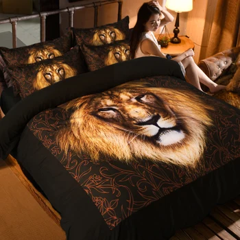 Modern Fashion HD printed 3D golden fierce Lion head cat Animal Pattern Duvet Cover Bed flat Sheet Sanding Reactive Bedding Set 
Modern Fashion HD printed 3D golden fierce Lion head cat Animal Pattern Duvet Cover Bed flat Sheet Sanding Reactive Bedding Set