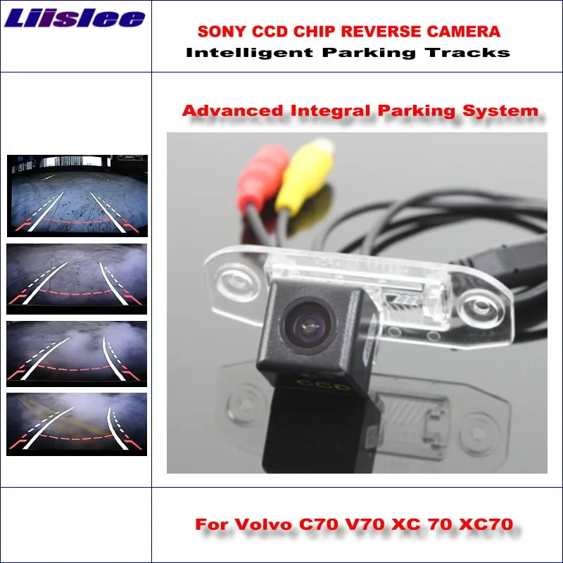 

Auto Intelligent Parking Tracks View Rear Camera For Volvo C70 V70 XC 70 XC70 2006~2015 Backup Reverse / RCA AUX HD SONY