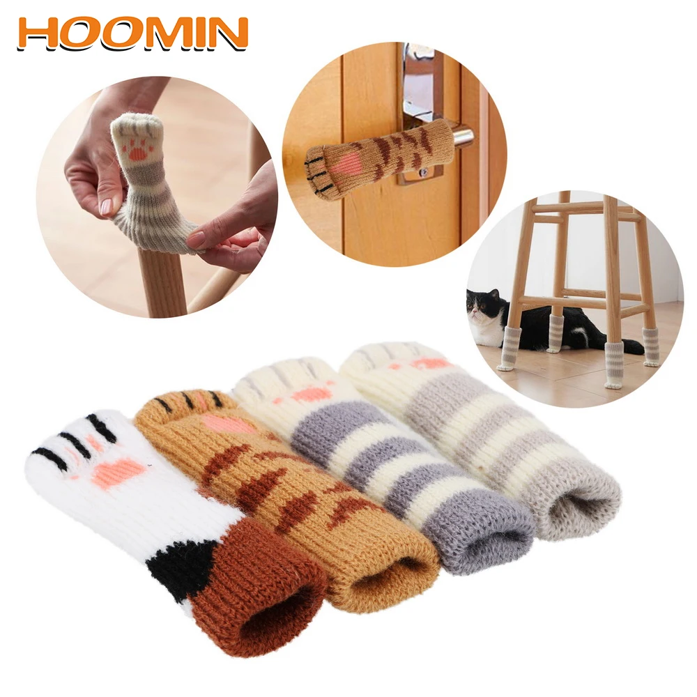 4Pcs/set Chair Leg Table Foot Covers Furniture Anti-skid Cushion Floor Protectors Doorknob Cover Home Decoration Lovely Cat Feet
4Pcs/set Chair Leg Table Foot Covers Furniture Anti-skid Cushion Floor Protectors Doorknob Cover Home Decoration Lovely Cat Feet