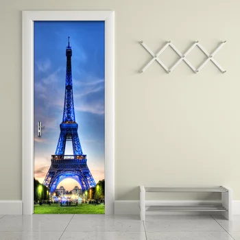 3D Stereo Blue Sky Iron Tower Wall Sticker DIY Mural PVC Waterproof Door Wallpaper Poster Home Decor 3D Door Stickers Wall Paper
3D Stereo Blue Sky Iron Tower Wall Sticker DIY Mural PVC Waterproof Door Wallpaper Poster Home Decor 3D Door Stickers Wall Paper