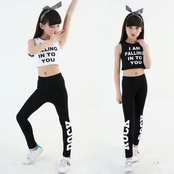 Kids Letter Crop Tank Tops Legging Two Pieces Set For Girls Summer Style Teenage Girl Hip Hop Clothing 10 12 14 16 18 Years
Kids Letter Crop Tank Tops Legging Two Pieces Set For Girls Summer Style Teenage Girl Hip Hop Clothing 10 12 14 16 18 Years
