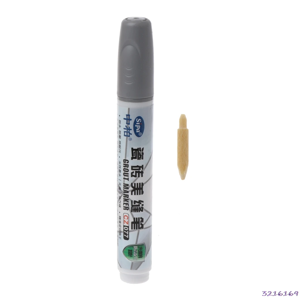 Grout Pen Tile Gap Repair Pen White Tile Refill Waterproof Mouldproof for grey color
Grout Pen Tile Gap Repair Pen White Tile Refill Waterproof Mouldproof for grey color