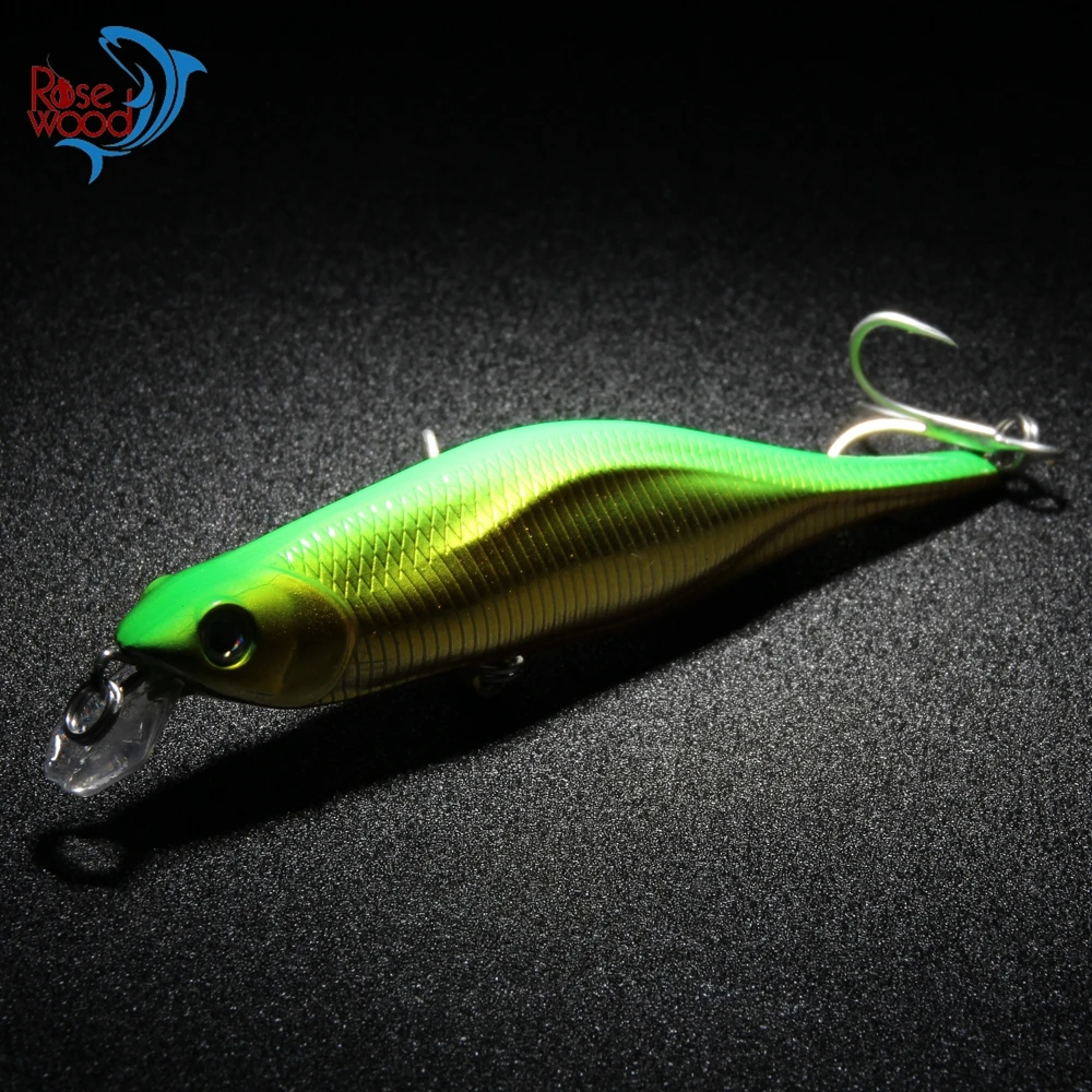 ROSEWOOD 3D Eyes Fishing Lure 1PC Minnow 11g 110mm Depth Wobbling Minnow Floating Lure Hard Bait Fishing Wobblers 4colors
ROSEWOOD 3D Eyes Fishing Lure 1PC Minnow 11g 110mm Depth Wobbling Minnow Floating Lure Hard Bait Fishing Wobblers 4colors