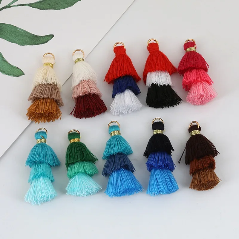 2018 Hot Sale 4-10pcs/bag Mix Color 3 layers of cotton 4 cm Tassel for DIY Craft Production Found Material
2018 Hot Sale 4-10pcs/bag Mix Color 3 layers of cotton 4 cm Tassel for DIY Craft Production Found Material