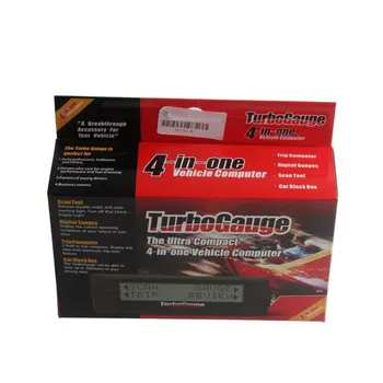 Turbogauge IV The ultra compact 4 in 1 Vehicle Computer OBDII/EOBD car trip computer Digital Gauges scan gauge car scan tool
Turbogauge IV The ultra compact 4 in 1 Vehicle Computer OBDII/EOBD car trip computer Digital Gauges scan gauge car scan tool