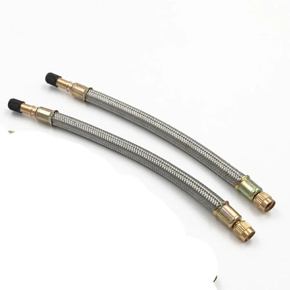 2pcs 8" Stainless Steel Mesh Wrapped Flexible Braided Metal Tire Valve Extensions 210mm
2pcs 8" Stainless Steel Mesh Wrapped Flexible Braided Metal Tire Valve Extensions 210mm