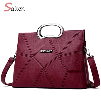 Fashion PU Leather Women's Handbag Casual Totes Bags Luxurious PU Female Shoulder Bag High Quality Messenger Bags Bolsa Mujer
Fashion PU Leather Women's Handbag Casual Totes Bags Luxurious PU Female Shoulder Bag High Quality Messenger Bags Bolsa Mujer