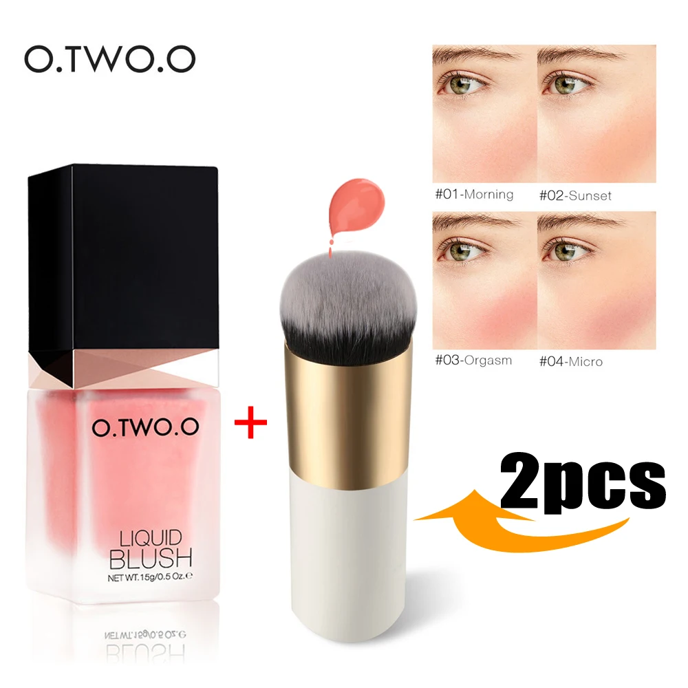 2 Pcs Liquid Blusher Makeup kit with Cosmetic Brush Cheek Tint Blush Long Lasting Moisturizing Silky Face Blusher Glow Make UP
2 Pcs Liquid Blusher Makeup kit with Cosmetic Brush Cheek Tint Blush Long Lasting Moisturizing Silky Face Blusher Glow Make UP