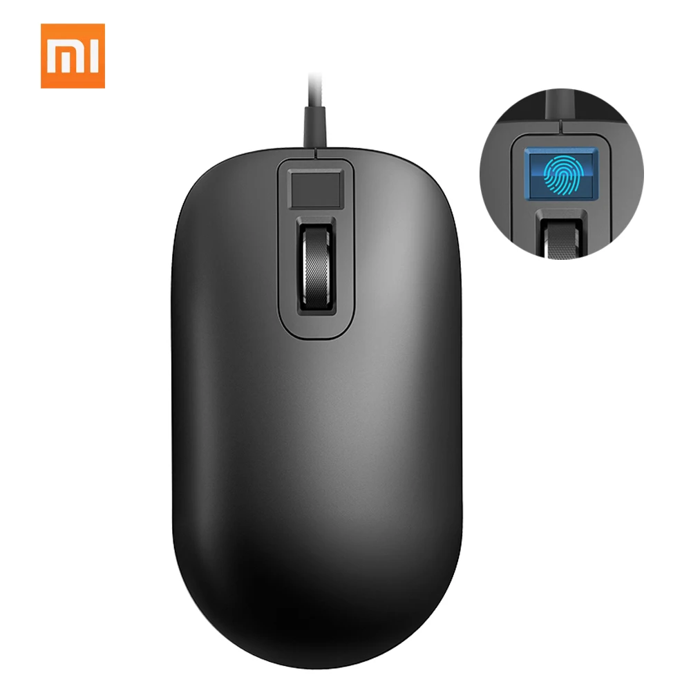 Xiaomi Jessis Fingerprint Identification Mouse USB Interface for Windows 8.1 Laptop Surface Desktop Computer Office Wired Mouse
Xiaomi Jessis Fingerprint Identification Mouse USB Interface for Windows 8.1 Laptop Surface Desktop Computer Office Wired Mouse