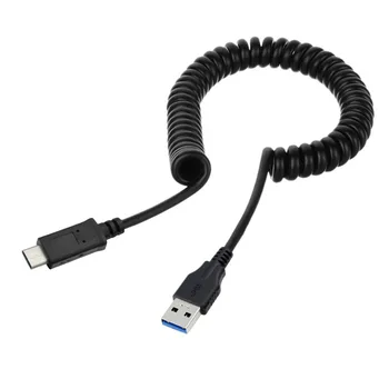 1M 3FT Stretch USB-C USB 3.1 Type C to USB 3.0 A Male Data Charge Spring Cable for 6 Xiaomi 5x Huawei P20 P10 Charging Mate
1M 3FT Stretch USB-C USB 3.1 Type C to USB 3.0 A Male Data Charge Spring Cable for 6 Xiaomi 5x Huawei P20 P10 Charging Mate