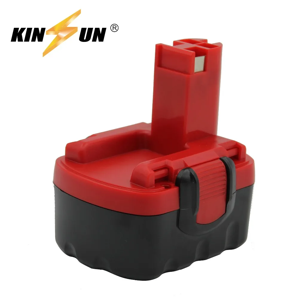 KINSUN Replacement Power Tool Battery 14.4V 1.5Ah for Bosch Cordless Drill 2 607 335 263 GDR 14.4V GDS 14.4V GHO 14.4V PSB 14.4V
KINSUN Replacement Power Tool Battery 14.4V 1.5Ah for Bosch Cordless Drill 2 607 335 263 GDR 14.4V GDS 14.4V GHO 14.4V PSB 14.4V