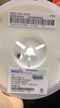 4000PCS Hot selling ,original 0603B104K500 0603 X7R 100NF +-10% 50V SMD capacitance
4000PCS Hot selling ,original 0603B104K500 0603 X7R 100NF +-10% 50V SMD capacitance