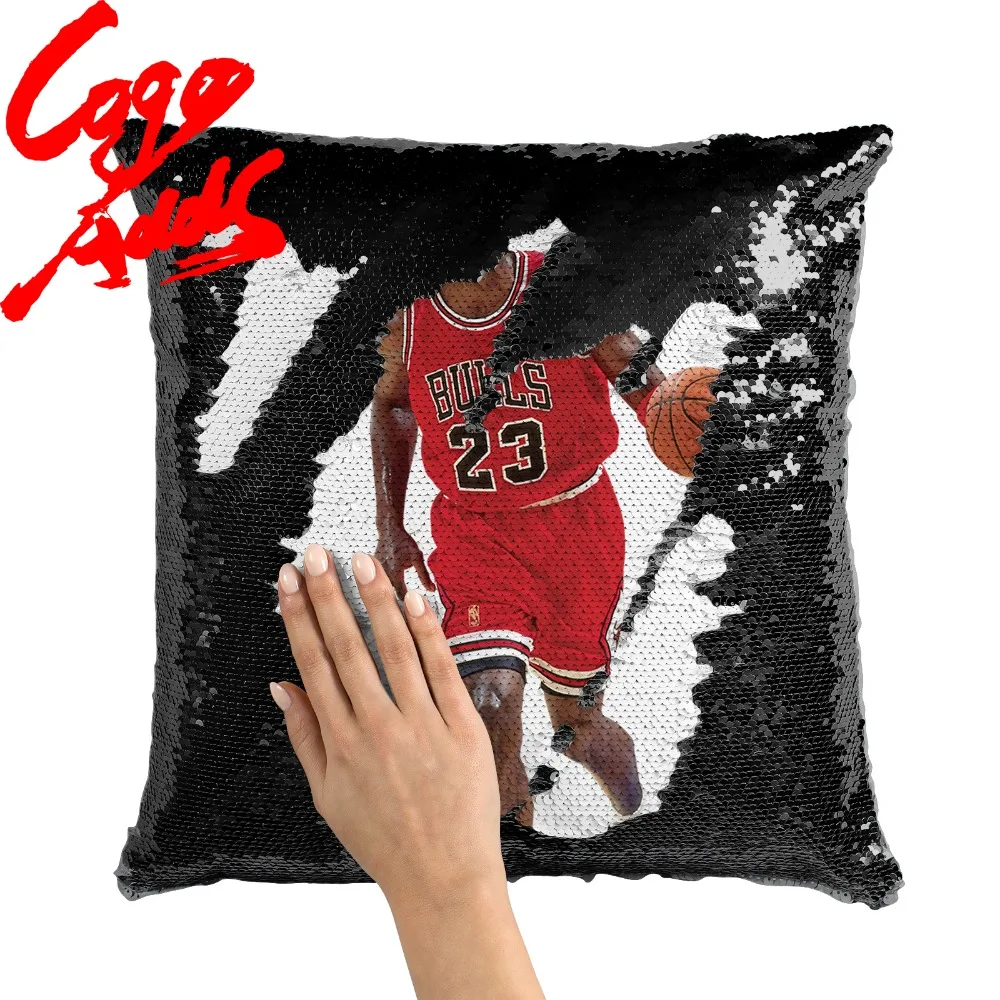 Michael Jordan room wedding decoration bridesmaid flower girl custom personalized magic sequin pillow case cover gift
Michael Jordan room wedding decoration bridesmaid flower girl custom personalized magic sequin pillow case cover gift